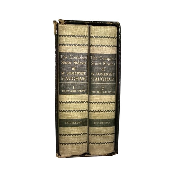 Doubleday Other - Complete Short Stories of W. Somerset Maugham 2-Vol HC Slipcase Doubleday 1934